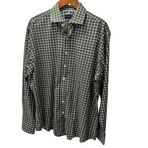 Proper Cloth Men’s Tartan Plaid Shirt sz XL Cotton #H364